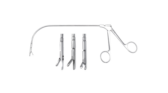 H197 polyp forceps (a three first half of vocal cord polyp forceps)